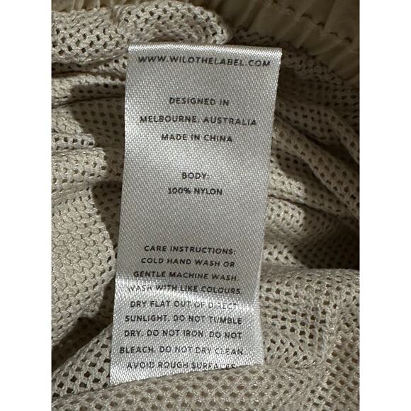 Wilo the Label‎ XS Parachute Pants Nylon Jogger Elastic Waist Drawstring Anthro - Picture 5 of 12